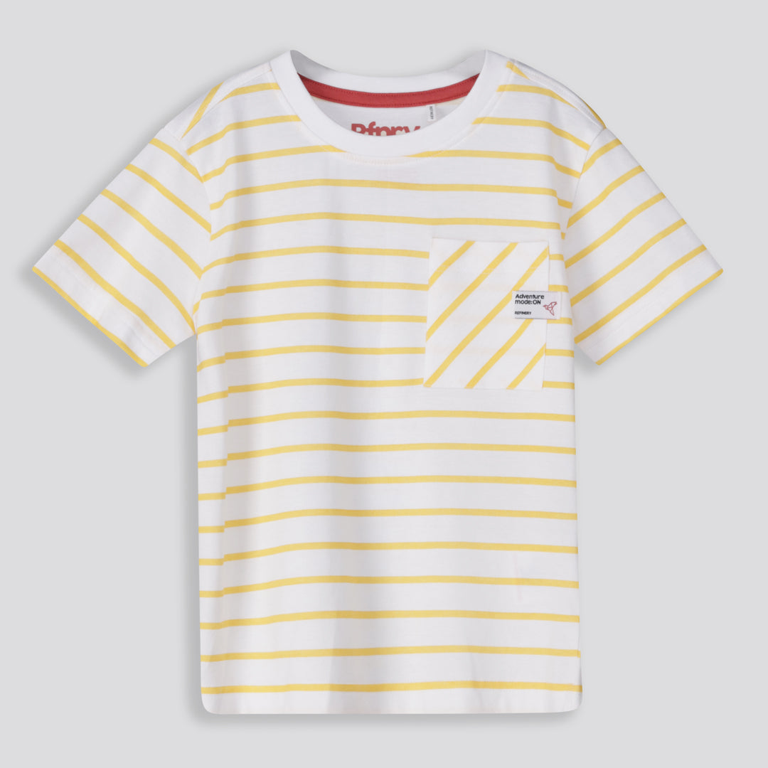 Boys Pocket Tee Yellow