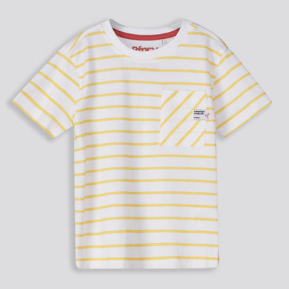 Boys Pocket Tee Yellow