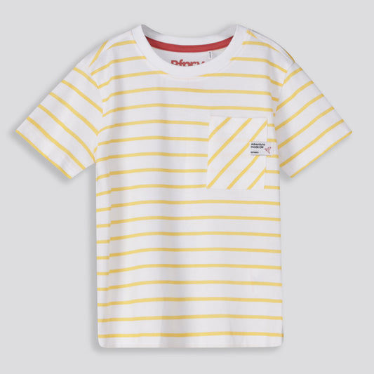 Boys Pocket Tee Yellow