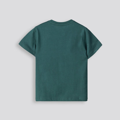 Boys Henley Tee Green