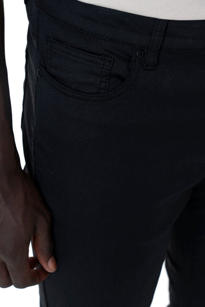 Rf02 Coated Skinny Jeans Black