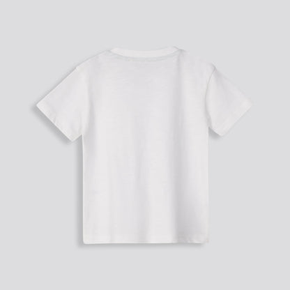 Boys Pocket Tee Optic White