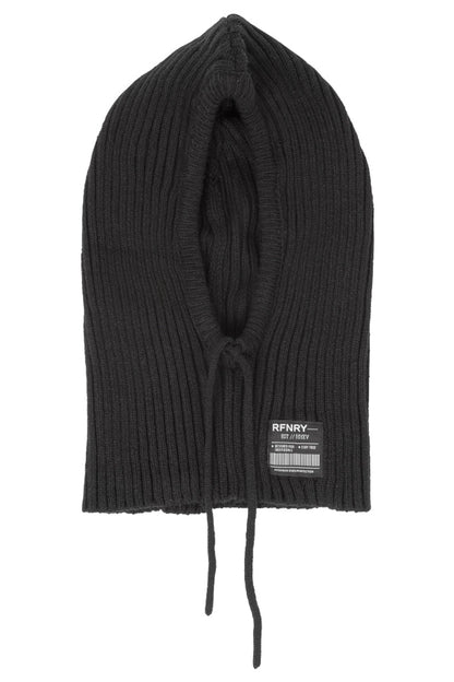 Knitted Hood Black