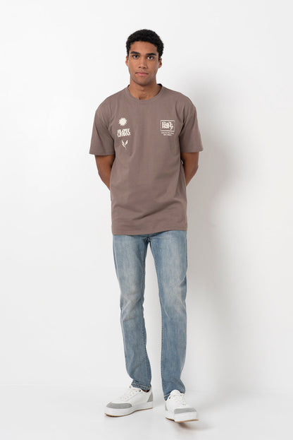 Graphic T-Shirt Brown