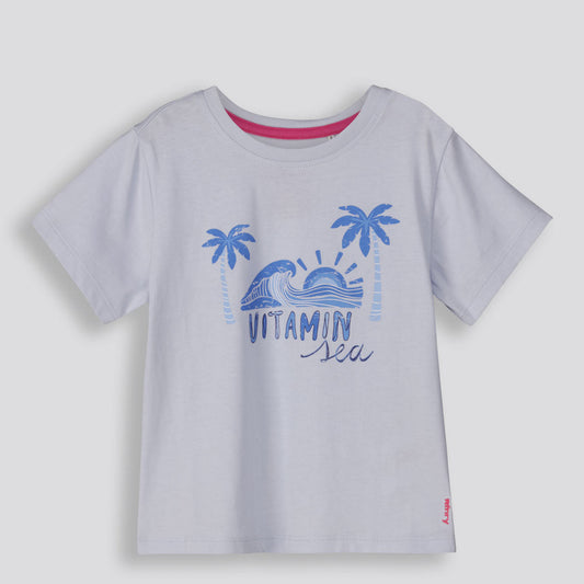 Kids Statement Tee Blue