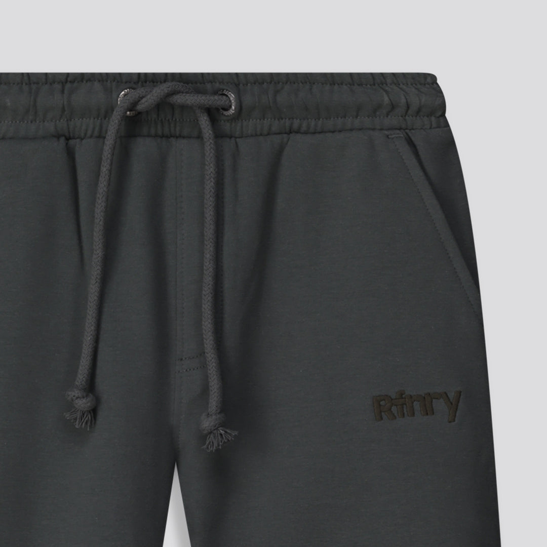 Kids Statement Track Pants Charcoal
