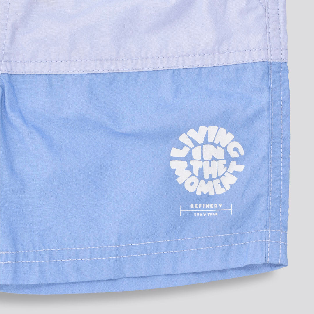 Boys Pool Shorts Light Blue