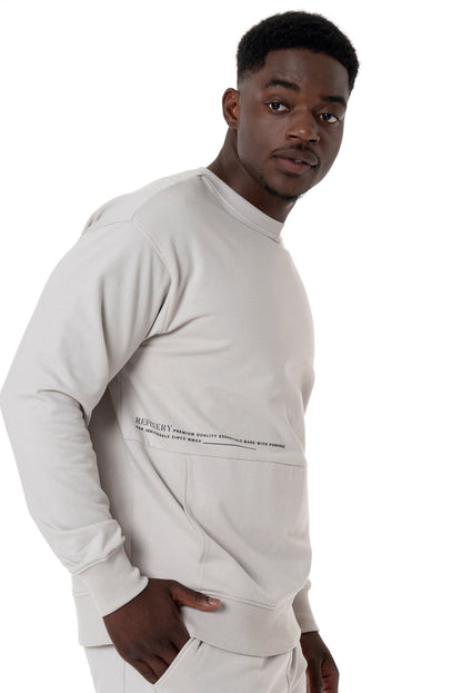 Unisex Sweat Top Grey
