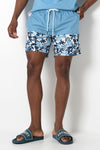Pool Short Blue