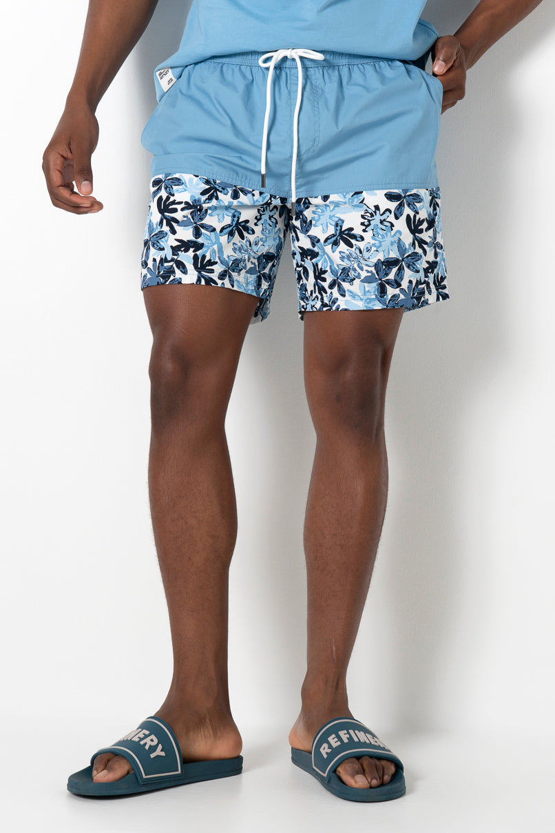 Pool Short Blue