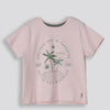 Kids Statement Tee Light Pink