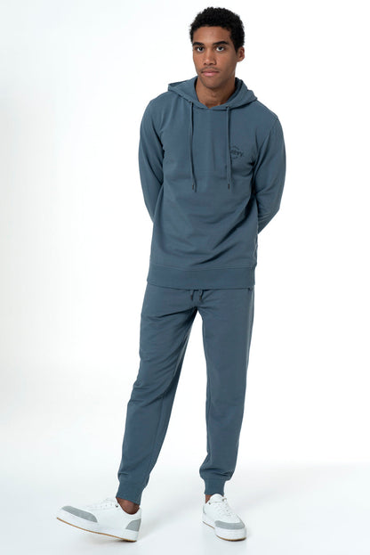 Branded Hoodie Petrol