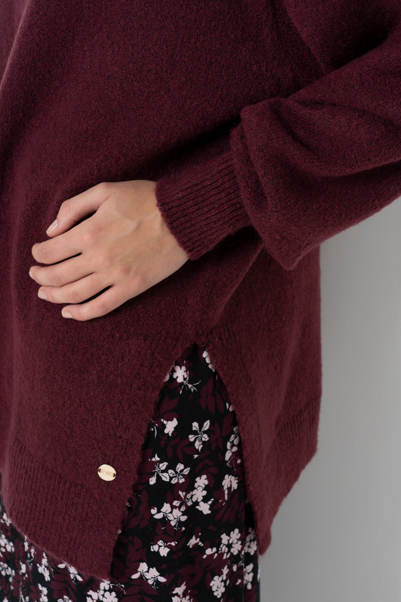 Long Jumper Burgundy