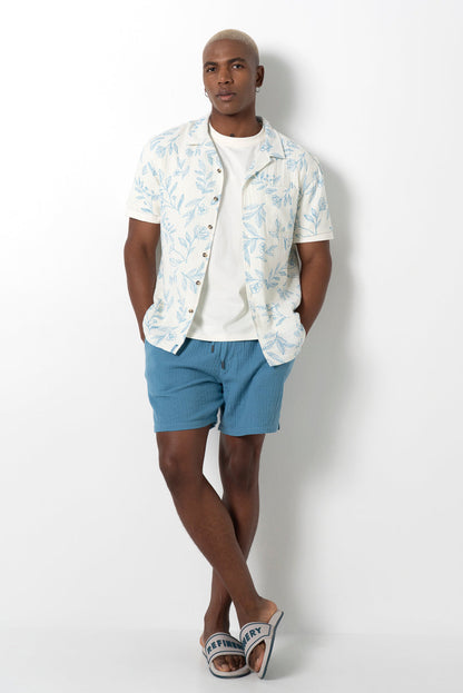 Double Cloth Shirt Off White