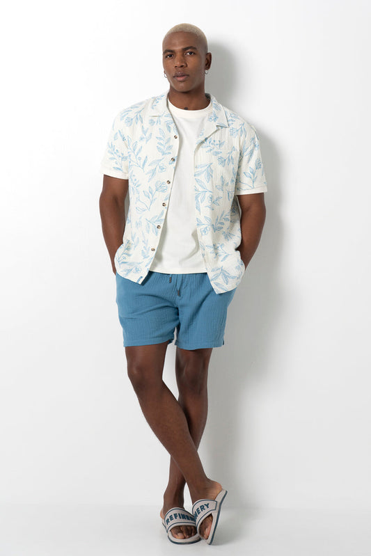 Double Cloth Shirt Off White