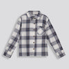 Boys Check Shirt Taupe