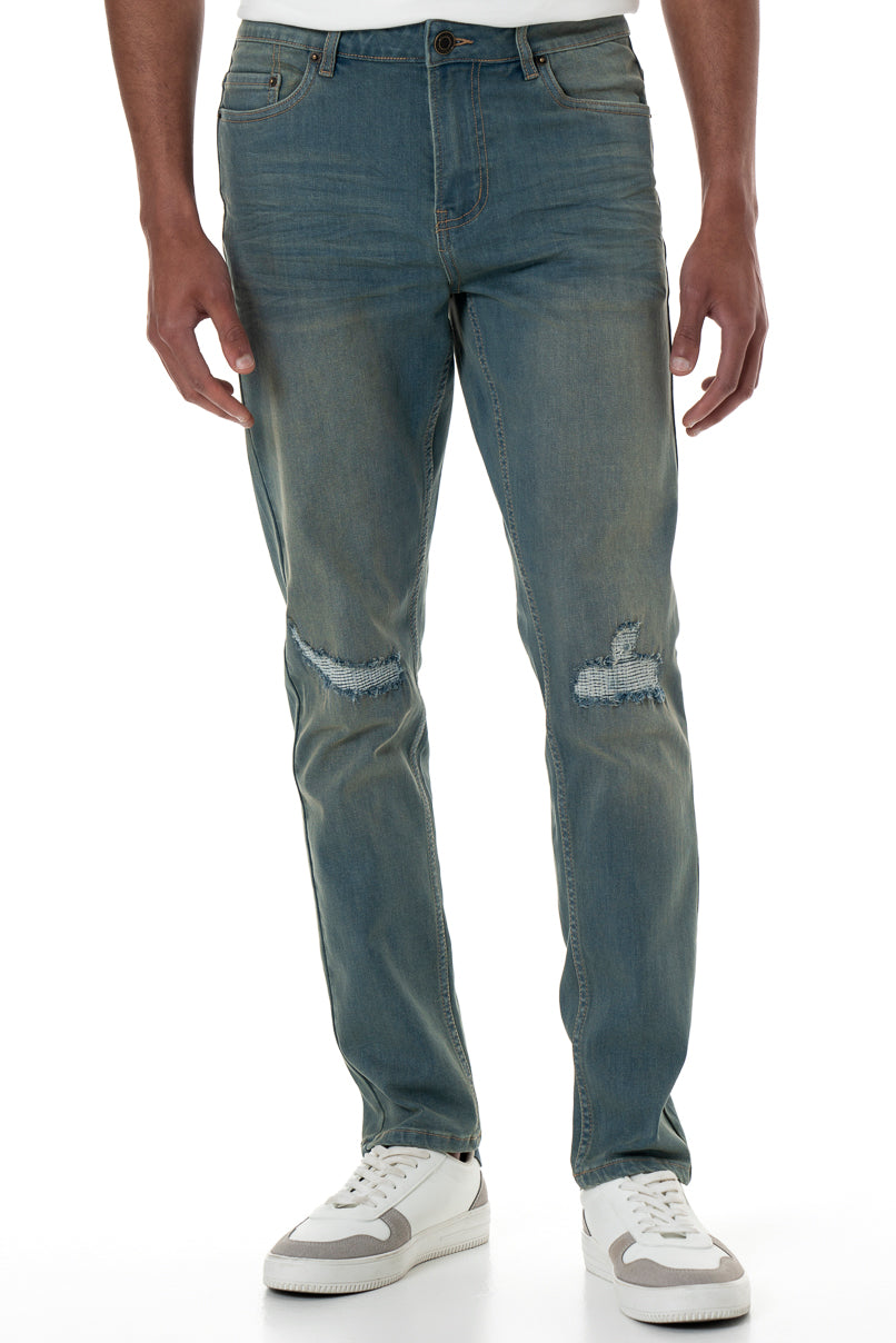 Rf02 Ripped Skinny Jeans Light Wash