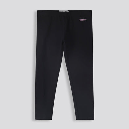 Girls Black Leggings Black