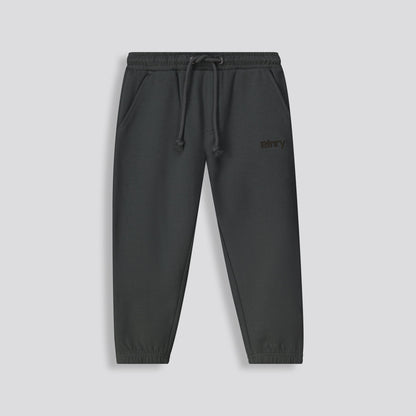 Kids Statement Track Pants Charcoal