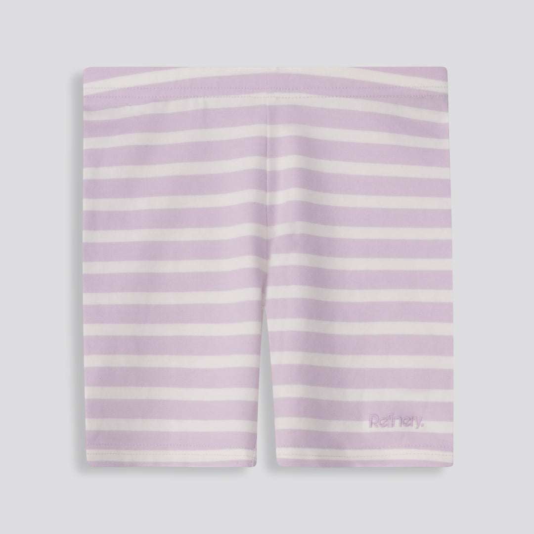 Girls Cycle Shorts Lilac