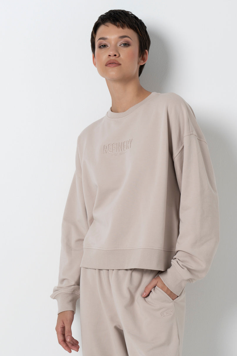 Crewneck Sweatshirt Stone
