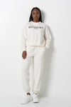 Relaxed Track Pants Milk