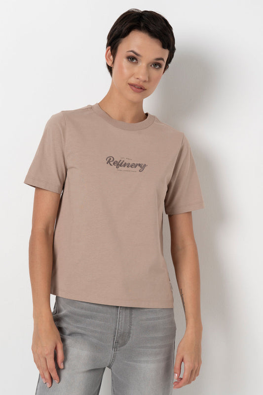 Slim Fit T-Shirt Stone