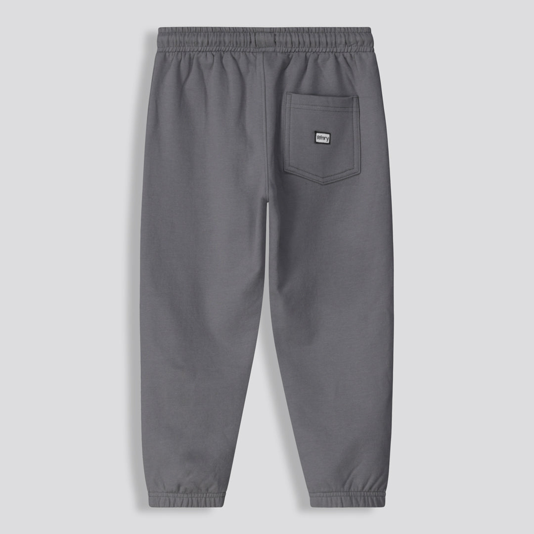 Kids Statement Track Pants Charcoal