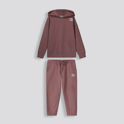 Kids Adventure Track Pants Mauve