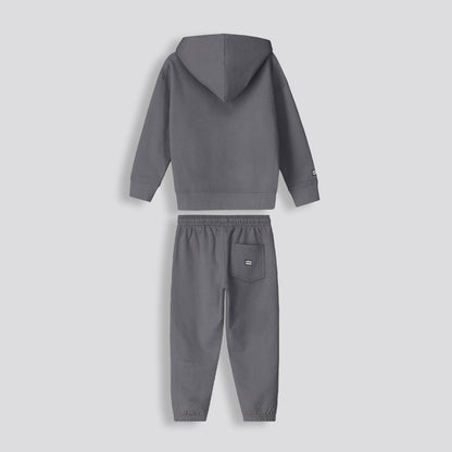 Kids Statement Track Pants Charcoal