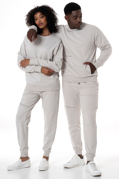 Unisex Sweat Top Grey