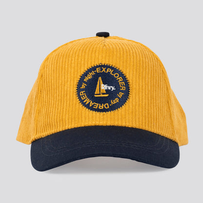 Boys Corduroy Baseball Ochre