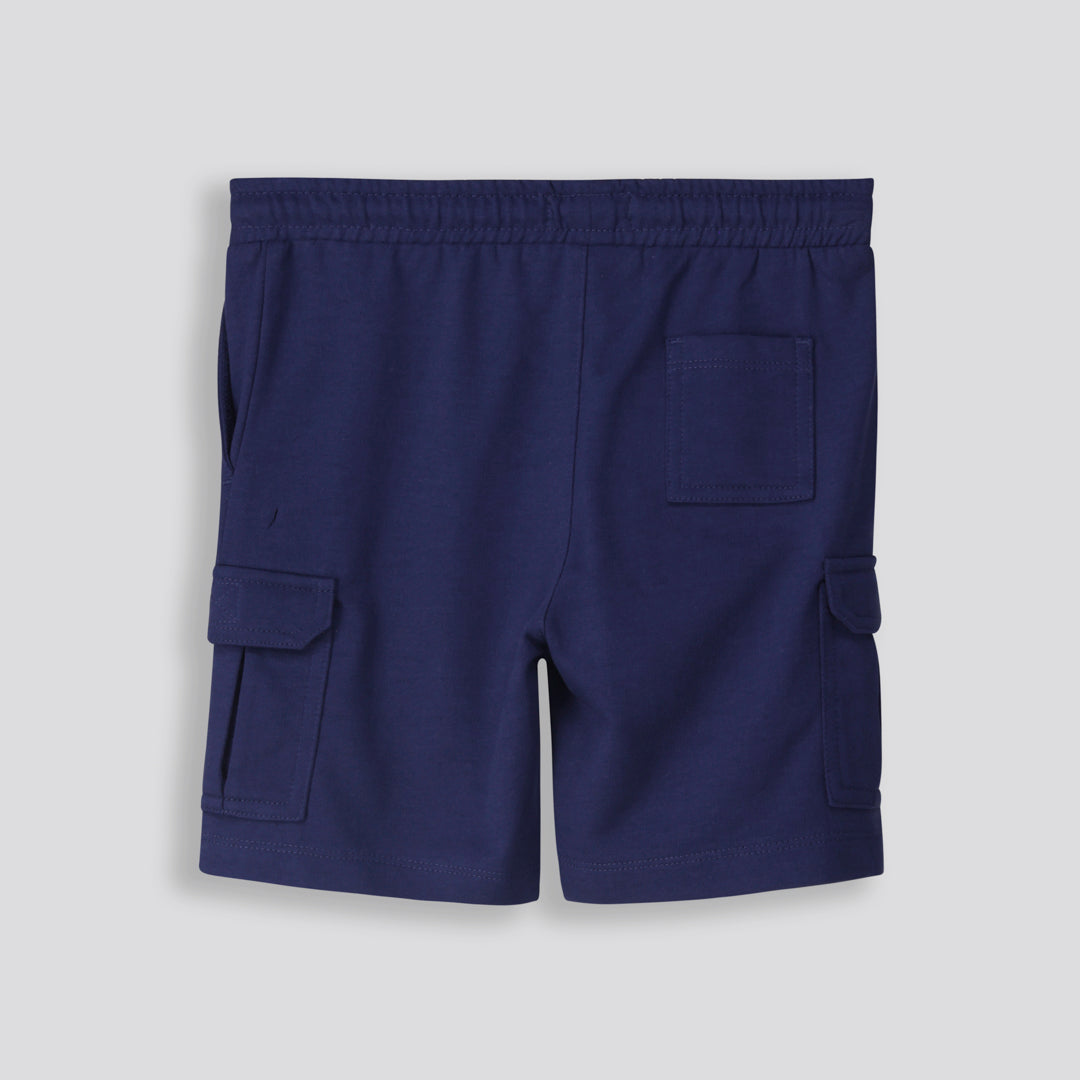 Boys Trackie Shorts Navy