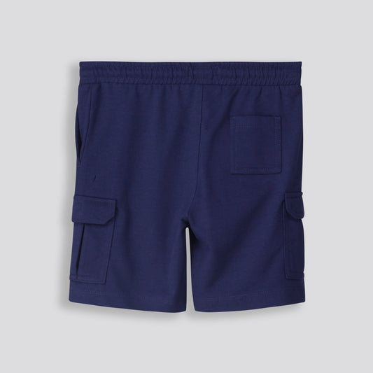 Boys Trackie Shorts Navy