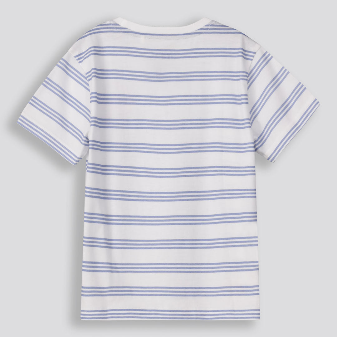 Boys Branded Tee Optic White
