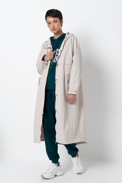 Anorak Rain Jacket Stone