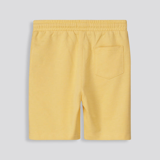 Boys Trackie Shorts Yellow