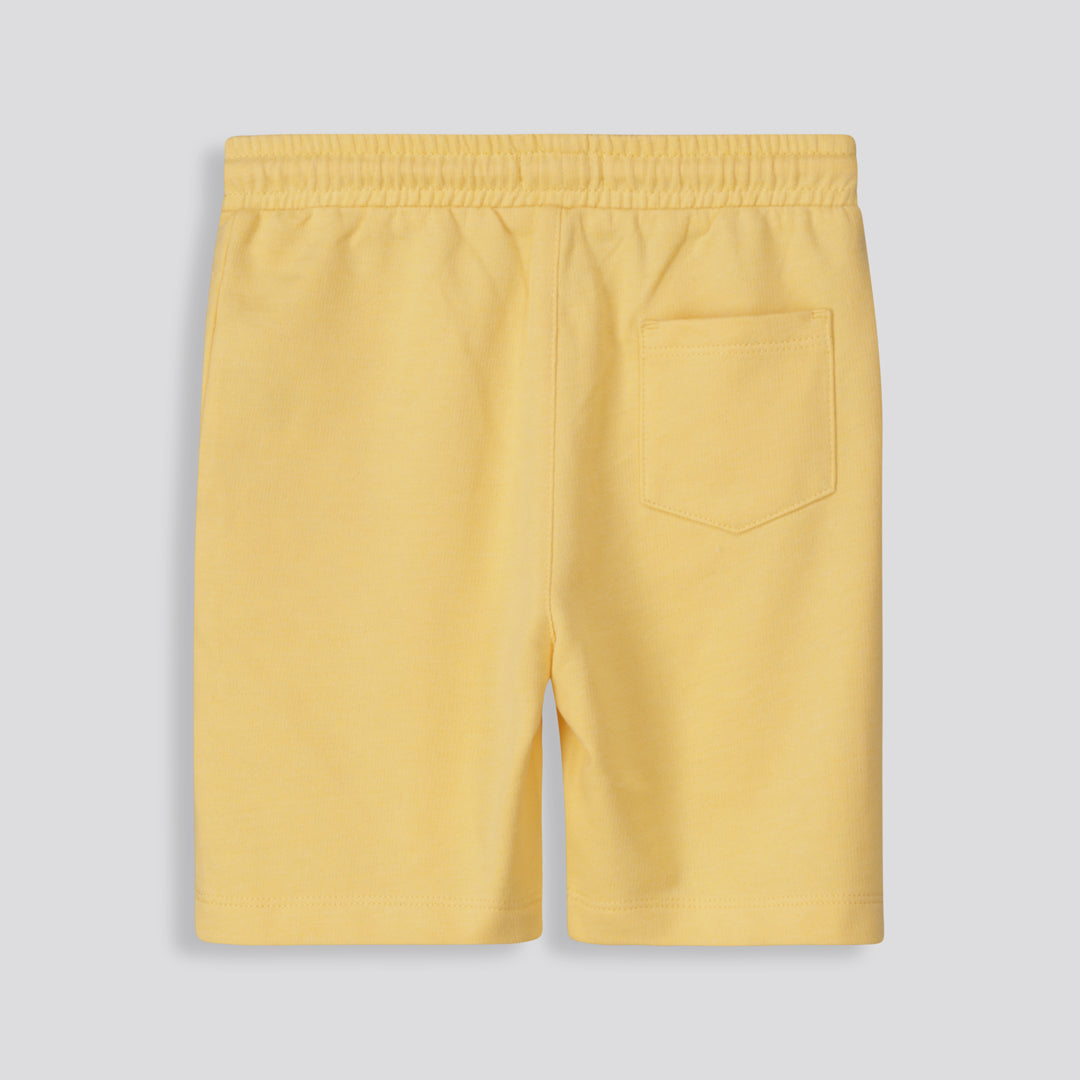 Boys Trackie Shorts Yellow
