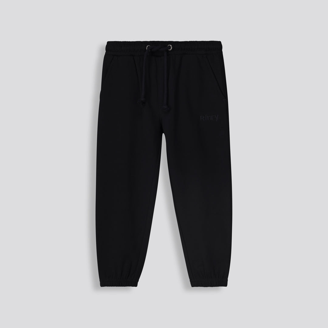 Kids Statement Track Pants Charcoal