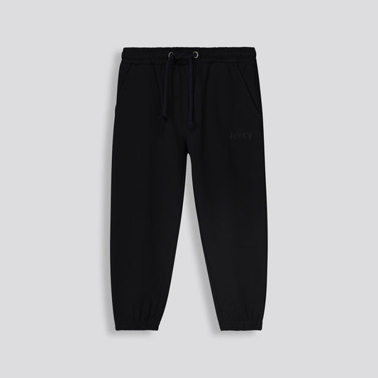 Kids Statement Track Pants Charcoal