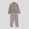 Boys Corduroy Shirt Taupe