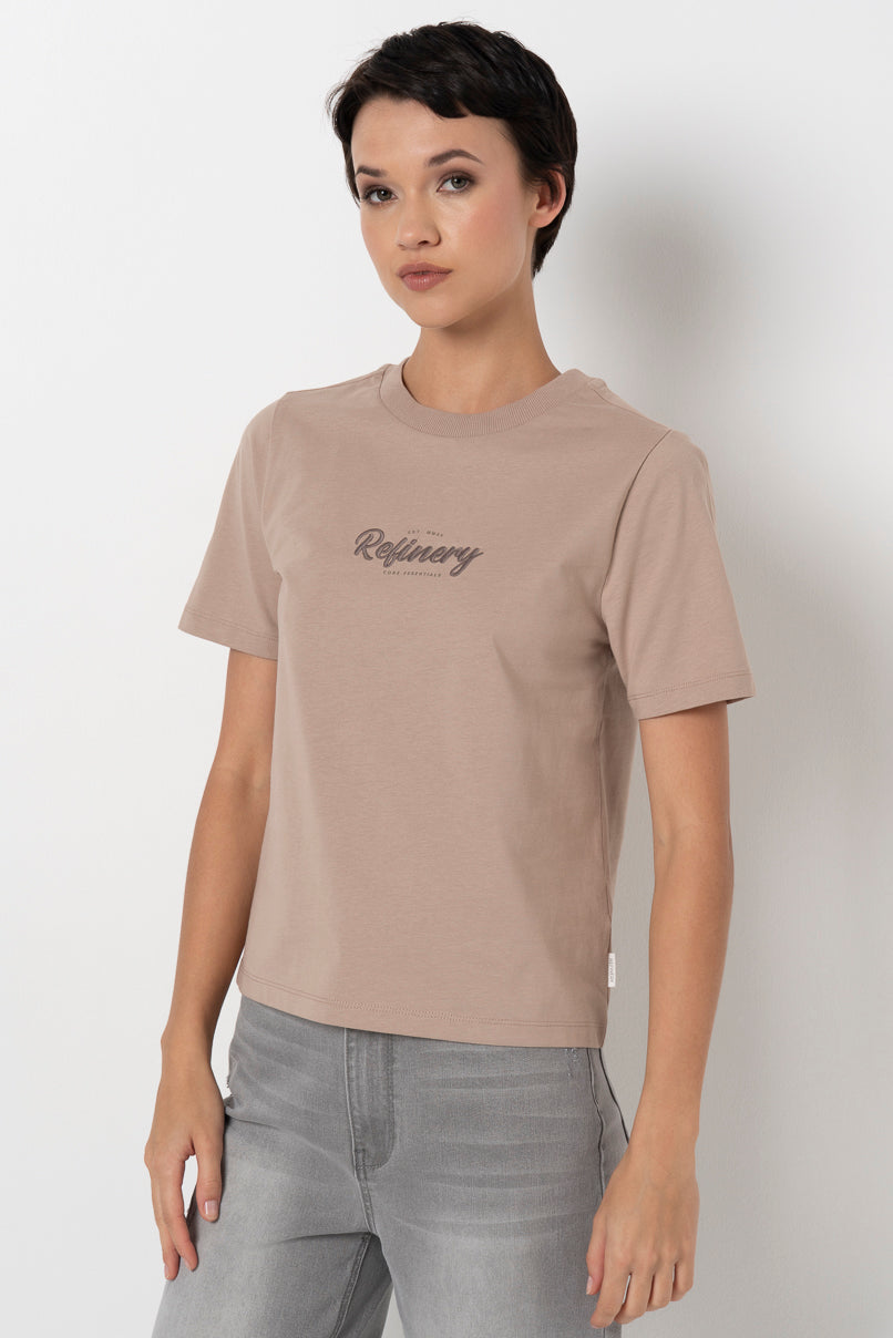 Slim Fit T-Shirt Stone