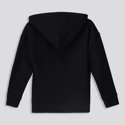 Kids Zip-Up Hoodie Black