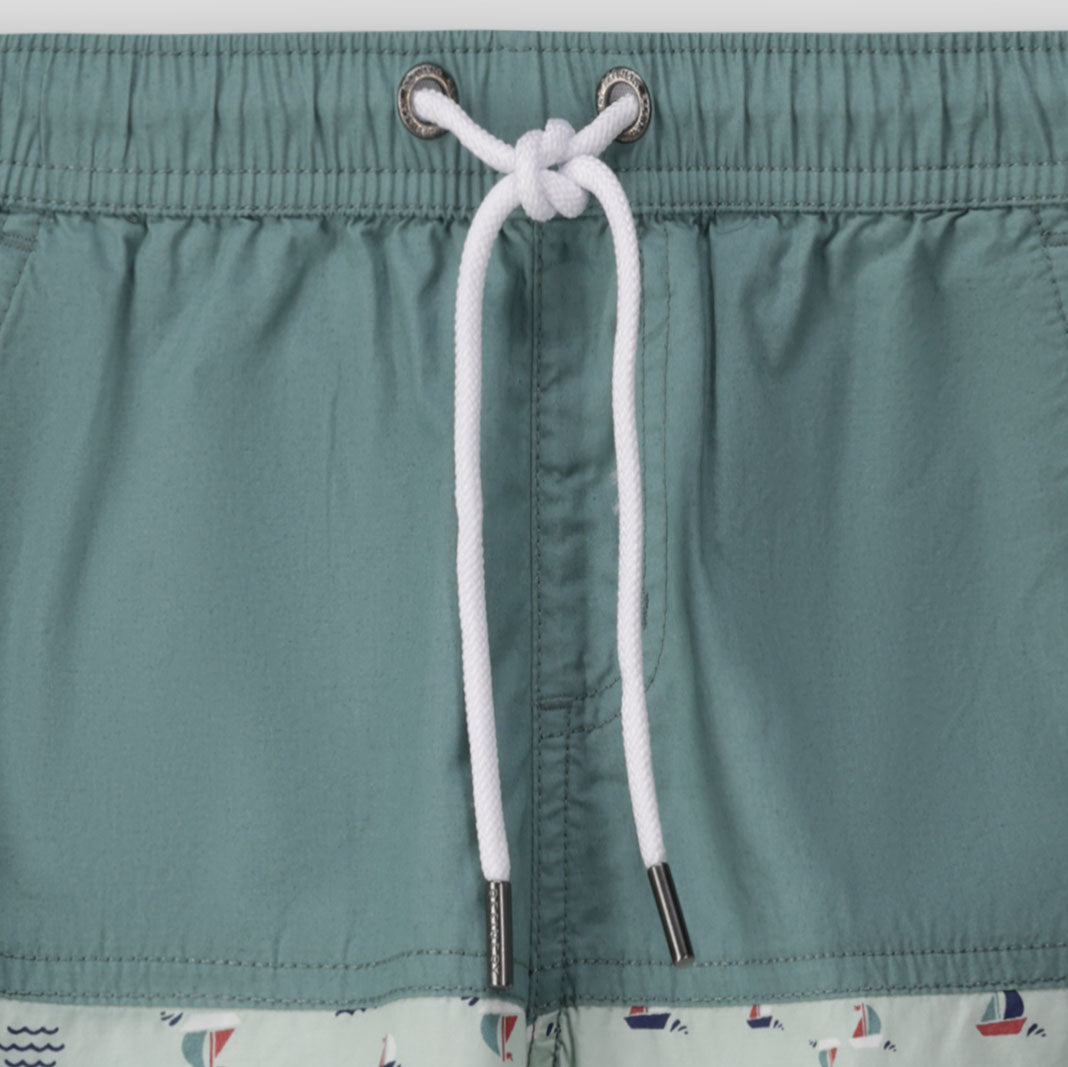 Boys Pool Shorts Green