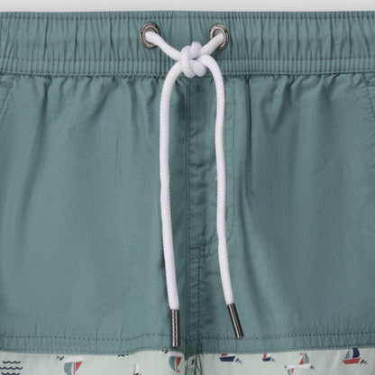 Boys Pool Shorts Green