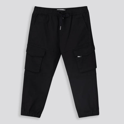 Boys Cargo Pants Black