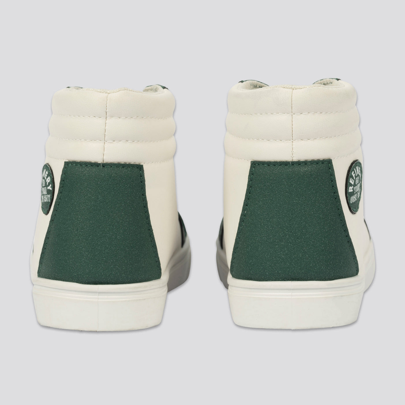 Boys Hi-Top Sneaker Off White