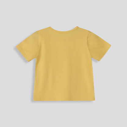 Girls Crewneck Tee Yellow