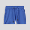 Girls Track Shorts Blue