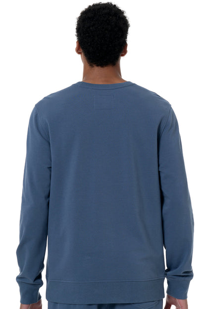 Statement Sweat Top Indigo